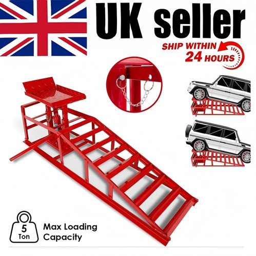 5000kg hydraulic car ramps - 5t/5000kg,