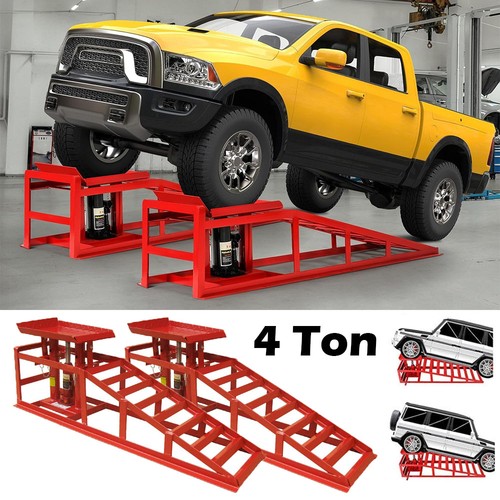 Ton hydraulic car ramps 2pc - ton,