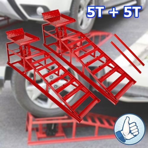 Hydraulic car ramps heavy - hydraulic,