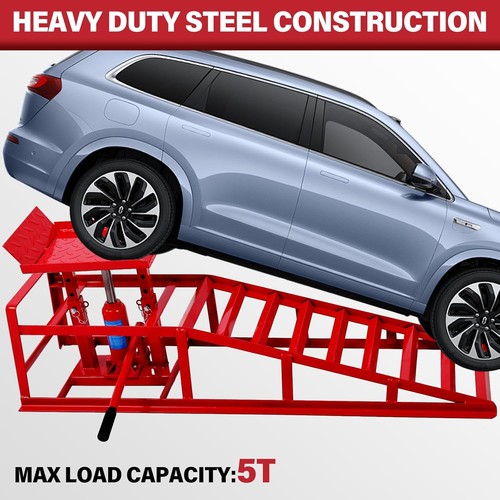 Ton hydraulic car - hydraulic, ramp
