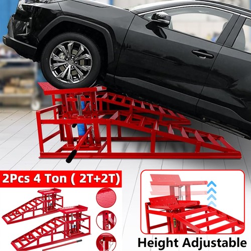 Ton hydraulic car ramps - 4,