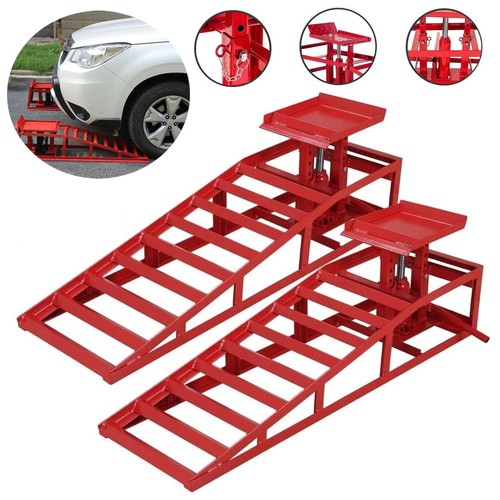 Ton hydraulic car ramps 2pc - car,