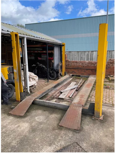 Post car lift vehicle ramp - car, 3