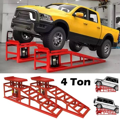 Ton hydraulic car ramps - 4,