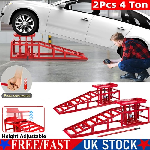 Ton hydraulic car ramps 2pc - 4,