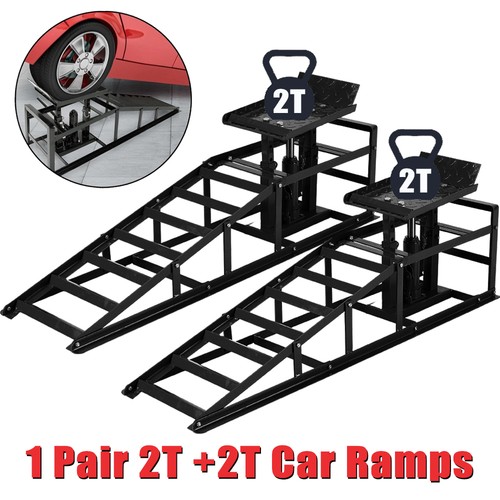 Ton hydraulic car - 2+2, ramps