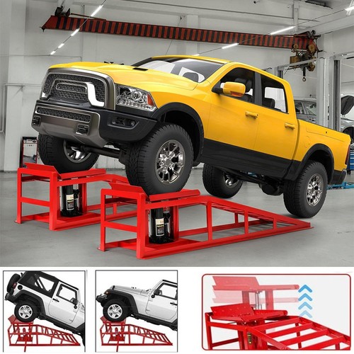 Ton hydraulic car ramps - ton, lift