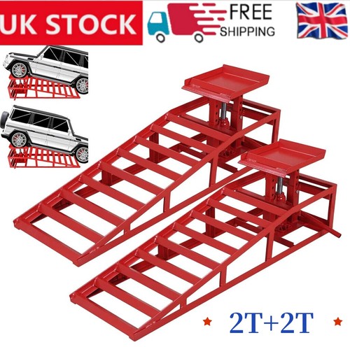 Ton hydraulic car ramps - 4,