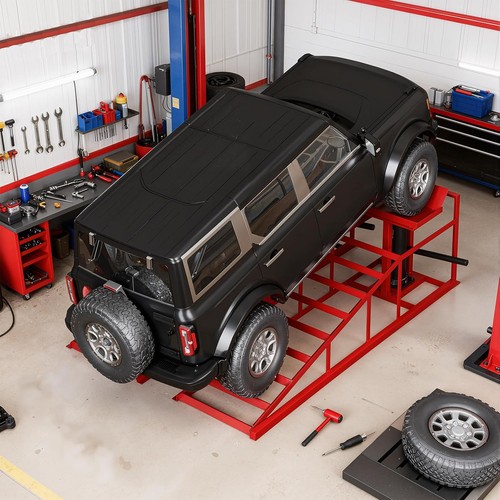 2pcs hydraulic car ramp - 2pcs,