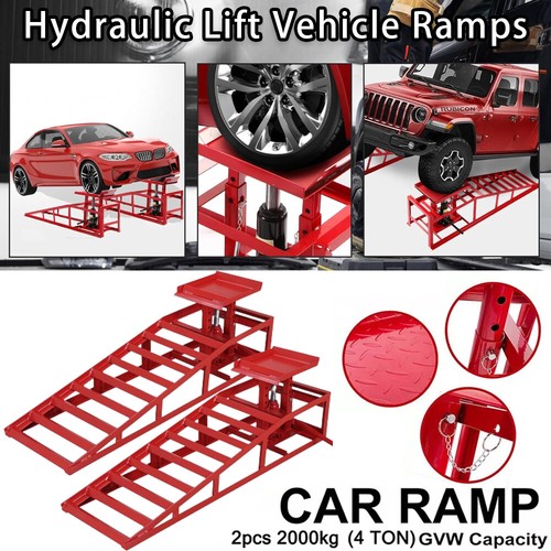 4ton hydraulic car - 4ton, ramps