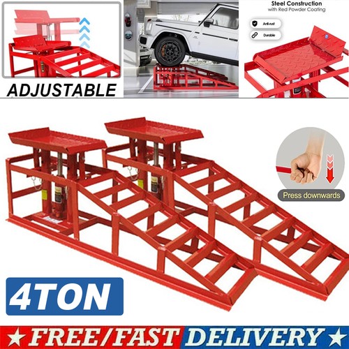 Ton hydraulic car ramps - hydraulic,