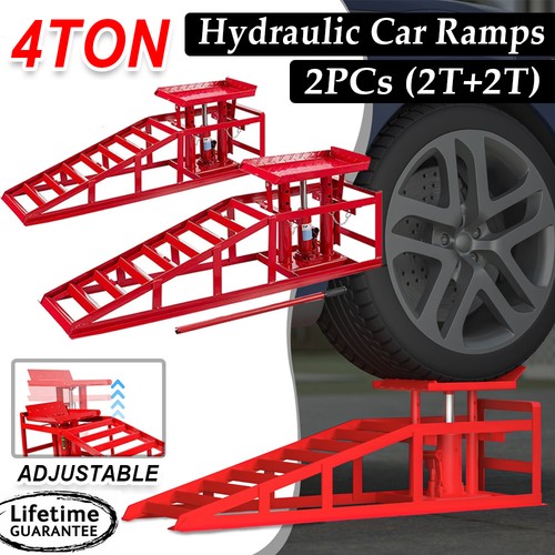 Ton hydraulic car ramps - 4,