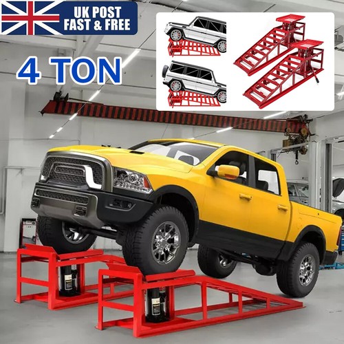Ton hydraulic car ramps - 4,