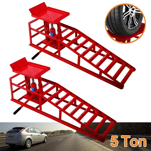 Ton hydraulic car ramps 2x - ton,