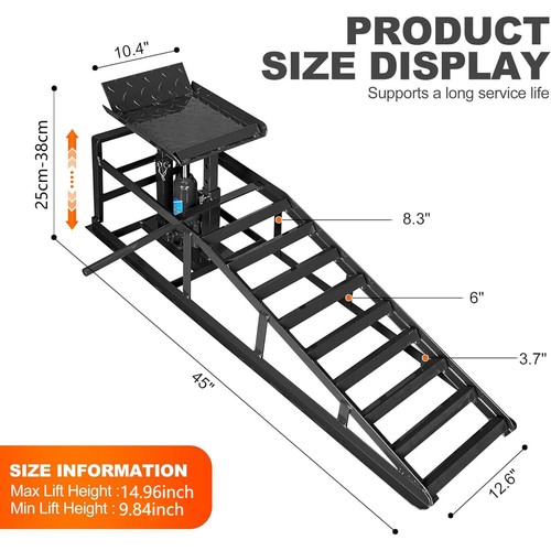 Ton hydraulic car ramps - hydraulic,