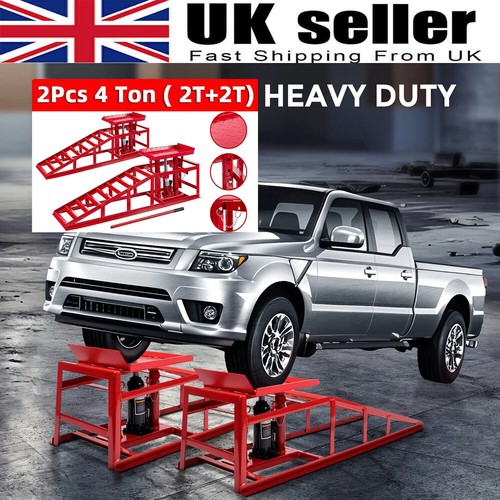 Ton hydraulic car ramps - 4,