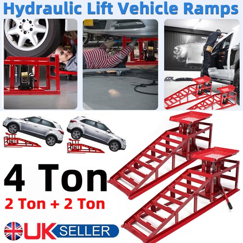 2pcs ton hydraulic car ramps - ton,