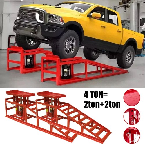 Ton hydraulic car - ton, ramps
