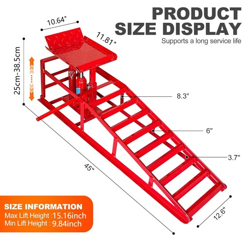 Ton hydraulic car ramp - ton,