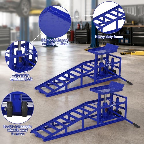 5ton hydraulic car ramps - hydraulic,